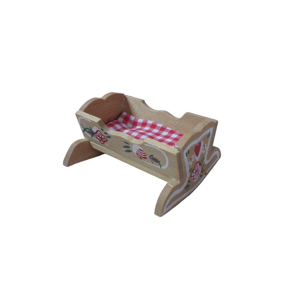 Foster & Gallagher Doll Furniture - Baby Cradle Original Box #93393